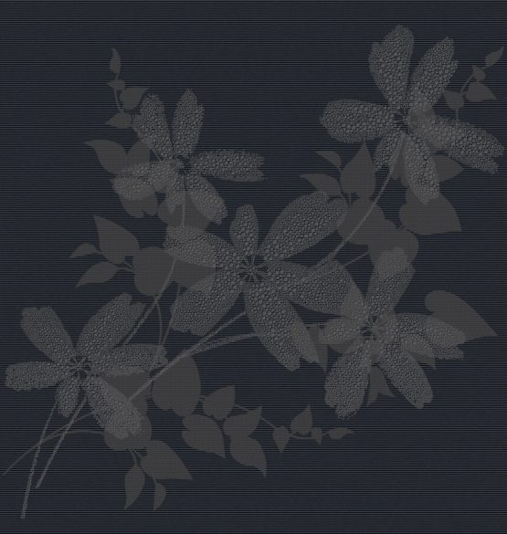 porcelanosa flower antracita 31.6x90