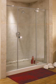 Lakes Italia Collection Rimini Shower Screen