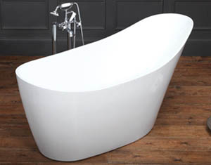 Waters Baths i-Line Collection Wave Freestanding Bath