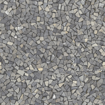 porcelanosa tinybroken edge negro 31x31