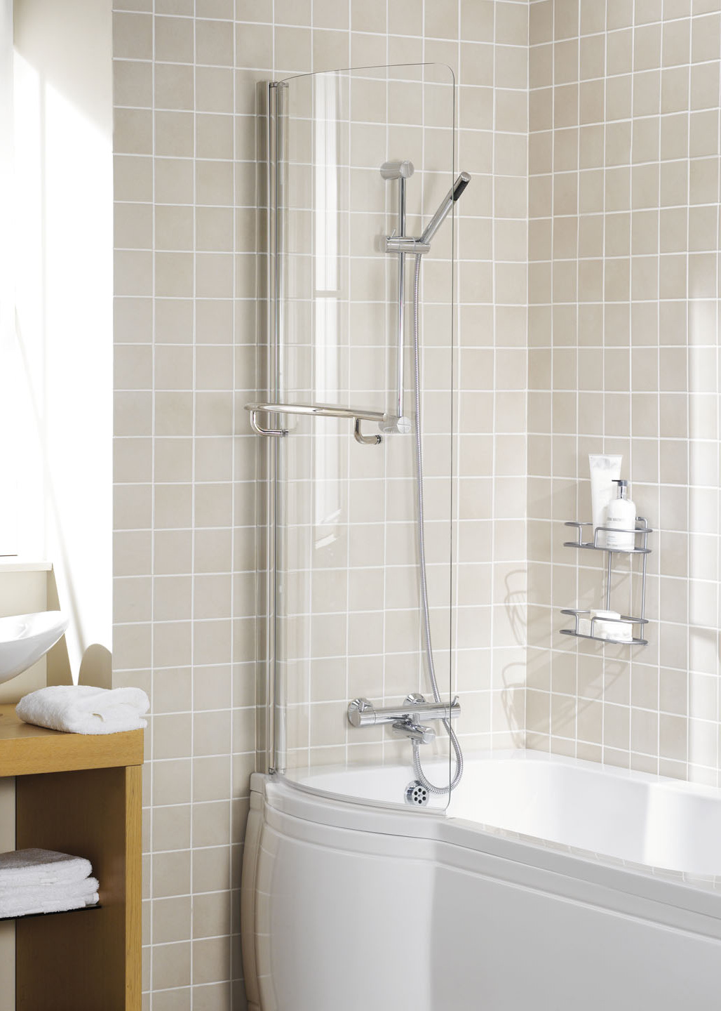 Lakes Classic Arc Bath Screen