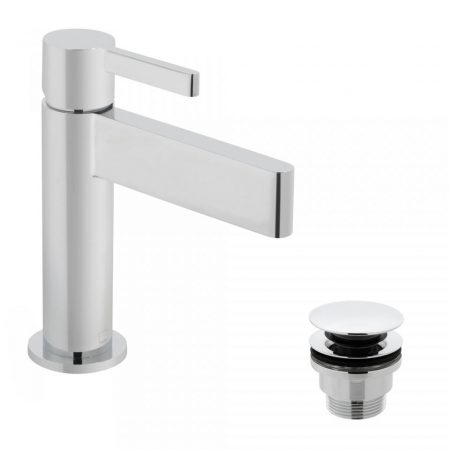 Vado Edit Single Lever Mono Basin Mixer With Universal Waste