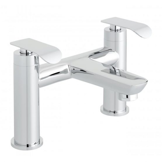 KOV-137-CP Vado Kovera 2 Hole Bath Filler Deck Mounted