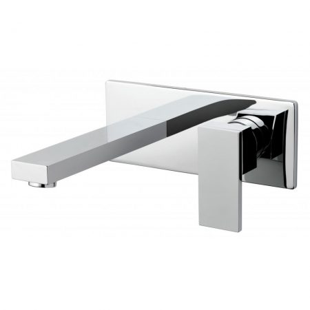 Vado Notion Wall Mounted 2 Hole Single Lever Basin Mixer