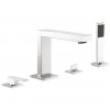 NOT-132-CP Vado Notion 4 Hole Bath Shower Mixer Single Lever Deck Mounted