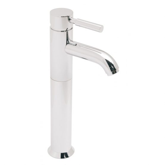 ORI-100E-SB-CP Vado Origins Extended Mono Basin Mixer Smooth Bodied Single Lever Deck Mounted Without Universal Basin Waste