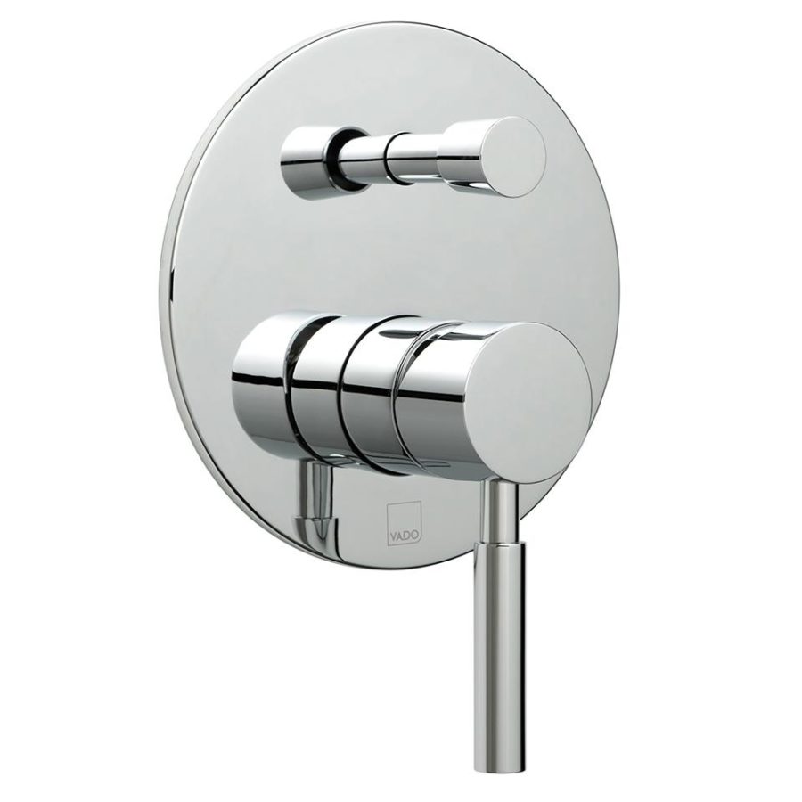 ORI-147A-CP Vado Origins Concealed Single Lever Wall Mounted Manual Shower Valve With Diverter